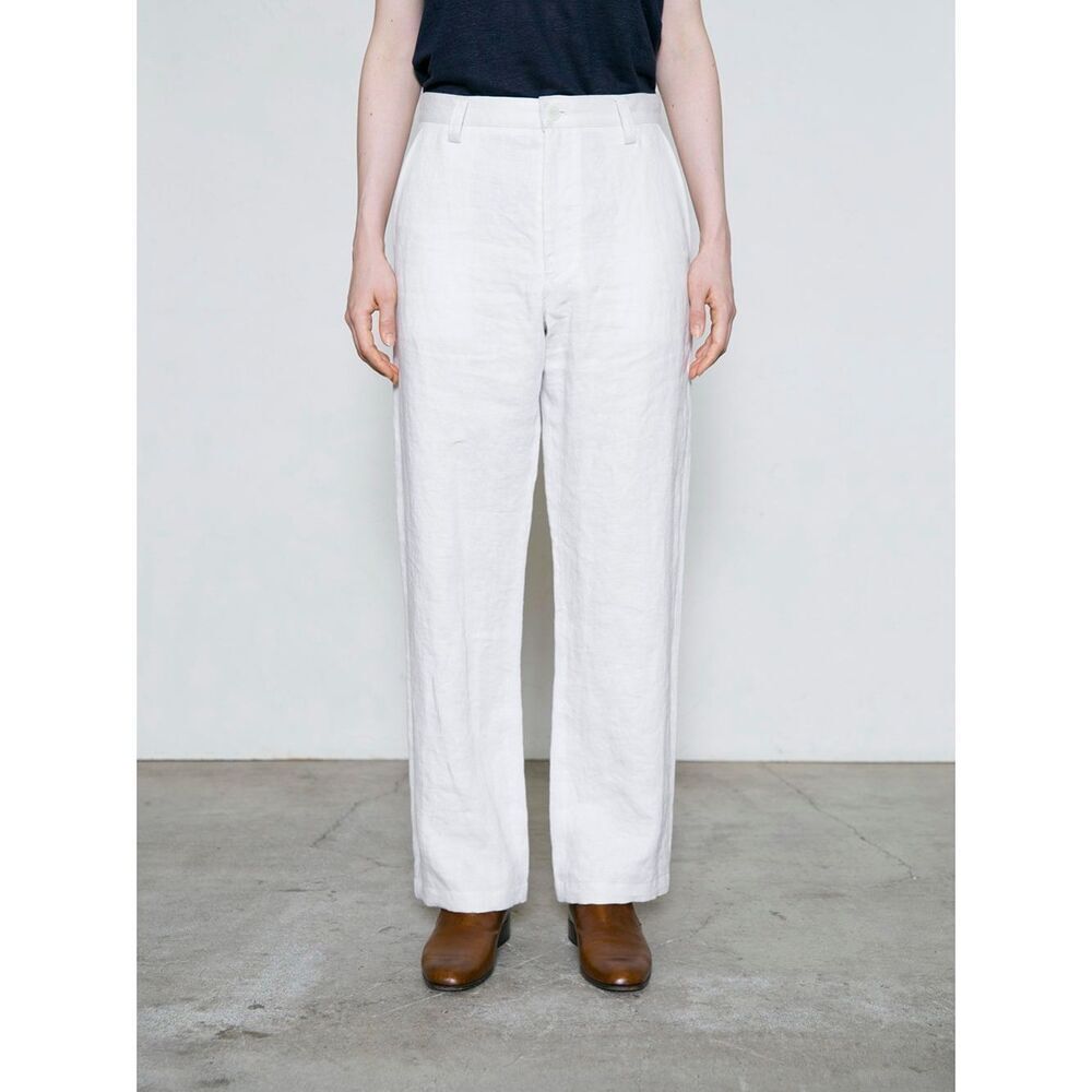 ✨Vlas Blomme Light Linen Twill STRAIGHT Sz 0 PANTS✨
